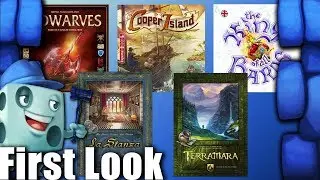 Cooper Island & Terramara First Look - with Tom Vasel