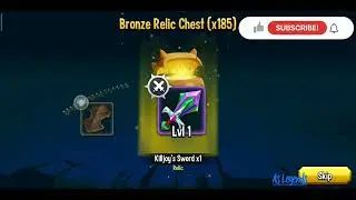 #Monster Legends #186 Bronze Relic Chest open 😱😱😱