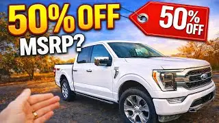 Я купил F-150 Platinum со скидкой 50%