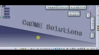 Engraving a text on the model in catia