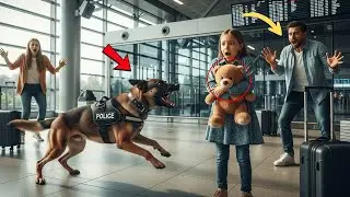 K9 Dog Suddenly Barks at a Family in the Airport &mdash; Seconds Later, the Truth Shocks Everyone!