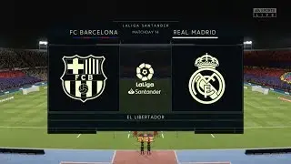 Fifa 20 Barcelona vs Real Madrid Xbox One / PS4 Full Match Gameplay in HD