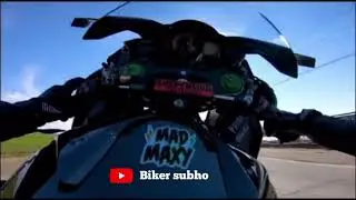 Kawasaki Ninja H2R crash 😭