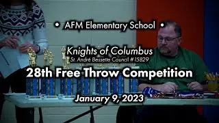 AFM | KofC 28th Free Throw Competition 1/9/23
