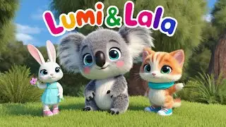 Dance with Koala 🐨🎶 | Kids Animal Song 🎵 | Lumi & Lala Baby Dance 💃🕺 | Toddler Circle Fun Mini Disco