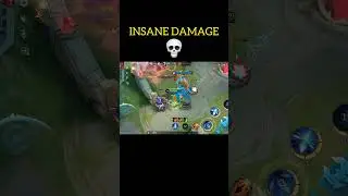 MIYA INSANE DAMAGE MOBILE LEGENDS #shorts #miyamlbb