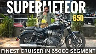 🔥 Royal Enfield Super Meteor 650 | The Ultimate Cruiser Experience 🔥