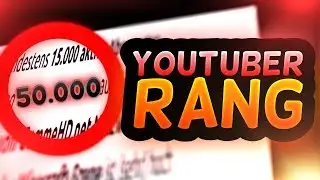 NEUE YOUTUBER ANFORDERUNGEN AUF GOMMEHD.NET!