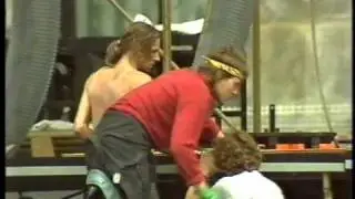 David Bowie: Glass Spider stage setup in Berlin 1987
