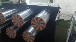 PET extruding machine for support yarn in agricultural