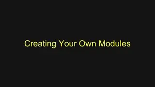 Python Tutorial - Creating Your Own Modules