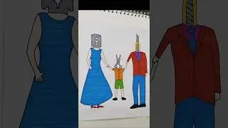 A Paper Cutting Cute Story  ✂🥰💕 #shorts #ytshorts #art #drawing #cute #story