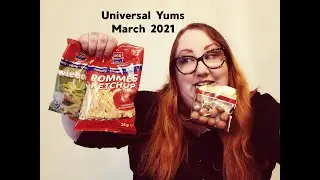 Unboxing Universal Yums March 2021 Germany
