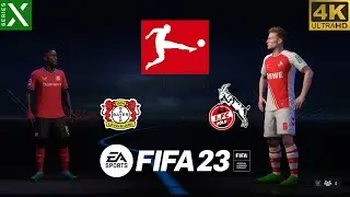 FIFA 23 - Bayer Leverkusen vs FC Köln | Bundesliga 22/23 Full Match | Series X Gameplay [4K 60FPS]