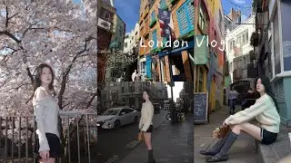 London VLOG - Cherry Blossom, Primrose Hill Views, Usher at Selfridges