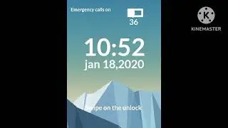 Kinemaster redmi 10c kilscreen and main menu