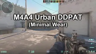 M4A4 | Urban DDPAT (Minimal Wear) Showcase - Dust 2