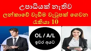 Top 10 Highest-Paying Jobs in Sri Lanka for School Leavers (No Degree Required!)