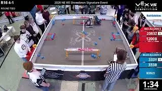 NE Wisconsin Showdown : Lambeau - R16 #4-1 - 2083Z & 1200B vs 333Y & 333R - Auton + Driver
