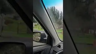 Driving through another covered bridge