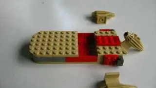 lego sandspeeder stopmotion