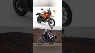 Ktm adventure 250 vs Hero xpulse 210 🔥 #shorts #bike #ktm #hero #adventure #offroad #rider #viral