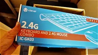 iClever Wireless Keyboard Mouse Combo (GK03) for WINDOWS & MAC: Review