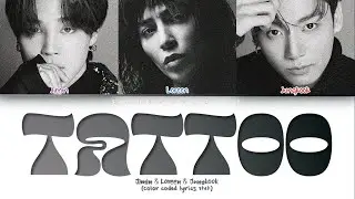 Loreen ft. Jimin & Jungkook - Tattoo (Color coded lyrics)