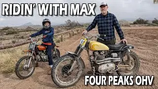 Ridin' With Max: Four Peaks OHV Phoenix AZ (1974 Honda XL70 + 1955 Triumph Preunit 650 Desert Sled)