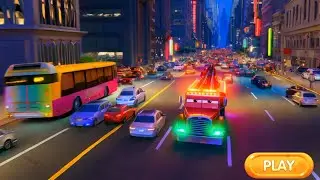 Wheels On The Tow Truck, Cartoon Video