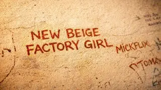 NEW BEIGE FACTORY GIRL