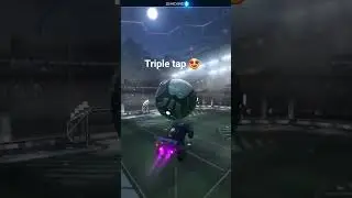 Nice triple tap #rocketleague #rl #freestyle #gaming