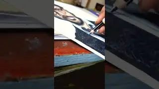 Money heist professor realistic drawing|with cheap colour pencils|Dom's🔥🔥|kirucals|#shorts