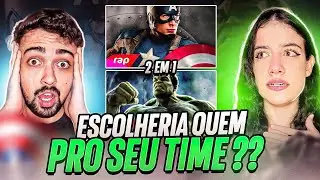 2 em 1 Hulk + Capitão América | 7 Minutoz React