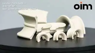 Ceramic Intalox Saddles in drying tower packing - OIM Chemical