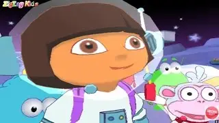 Dora a Exploradora | Journey to the Purple Planet | Part 4 Blue Planet | ZigZag