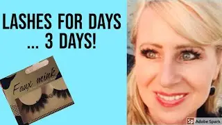 Quarantine Beauty!  Lashes for days.....3 days!