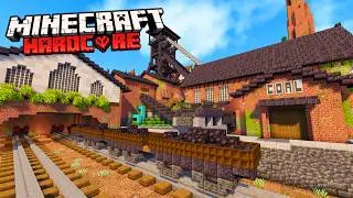 I Built ULTIMATE Industrial Harbour in Minecraft Hardcore