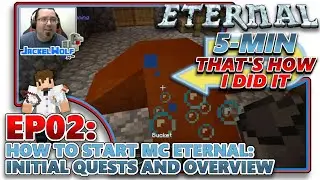 [MC ETERNAL] EP02 - HOW TO START MC ETERNAL: INITIAL QUESTS AND OVERVIEW
