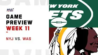 New York Jets vs Washington Redskins Week 11 NFL Game Preview