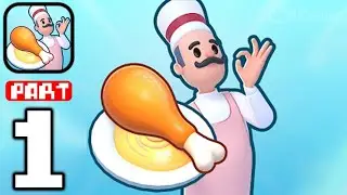 Chicken Fries - Gameplay Walkthrough Part 1 Manage the Best Restaurant (Android)