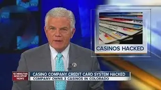 Casino company credit card system hacked
