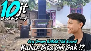 Sound 18 Inch Paling Ekonomis yg pernah saya review !! 10j juta Ora Umum Karakter Sub nya