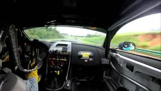 Steven Phillips at VIR Qualifying the # 99 Aston Martin Vantage