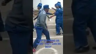 Zimbabwe Republic Police Drill @zrp