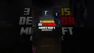 ADDONS DE TERROR PARA MINECRAFT BEDROCK 1.21! #minecraft #addons #minecraftbedrock