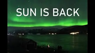 End of Polar Night, heavy Snowfall and First Sun in Tromso.