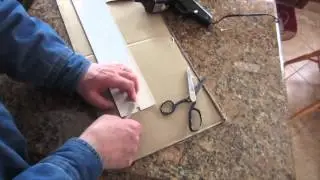 How to fix a vertical blind