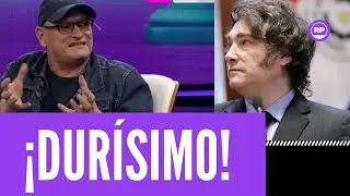 Carlos Belloso sali&oacute; con los tapones de punta contra Milei: 