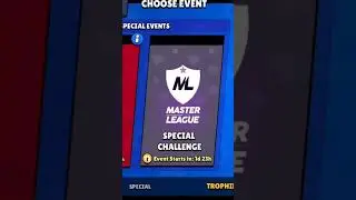MASTER LEAGUE | Special Challenge | Win And Mega Box Is Yours #brawlstars #shorts #special_challenge
